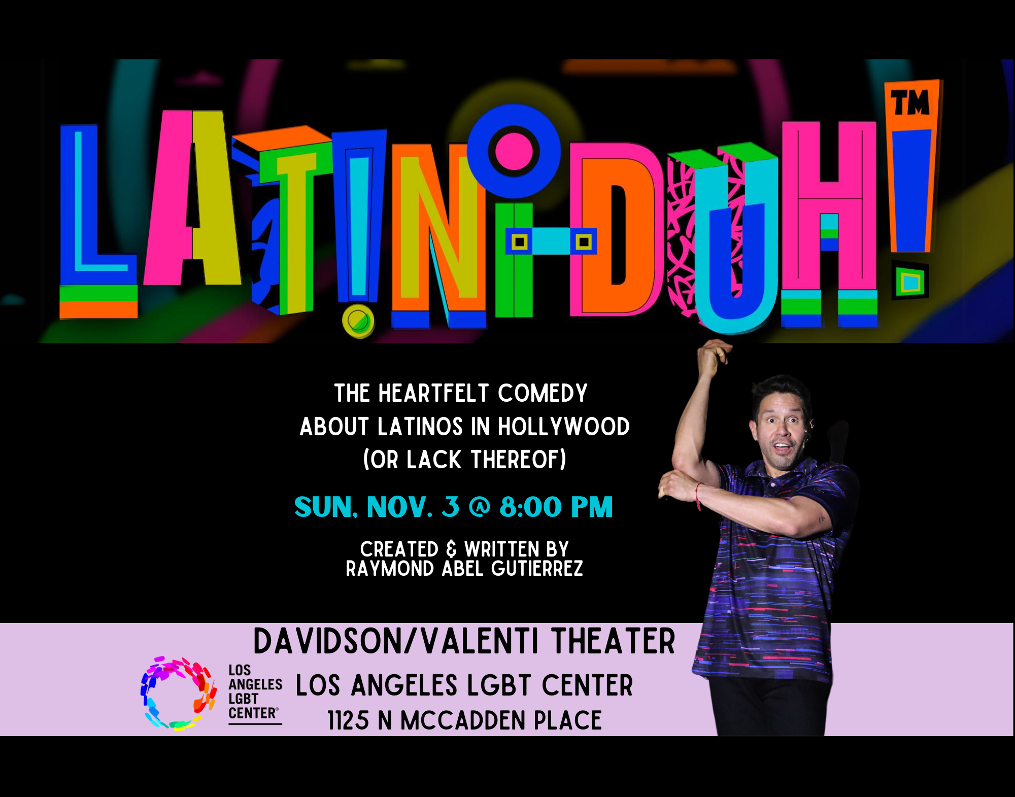 Tickets to 11/3 LATINI-DUH! Performance